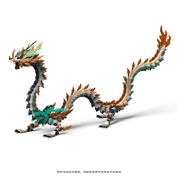 画像5: 神型科技(SHENXING TECHNOLOGY) 真龍シリーズ プラスチックモデルキット (青龍王 / 元龍王 / 白龍王 / 黒龍王)