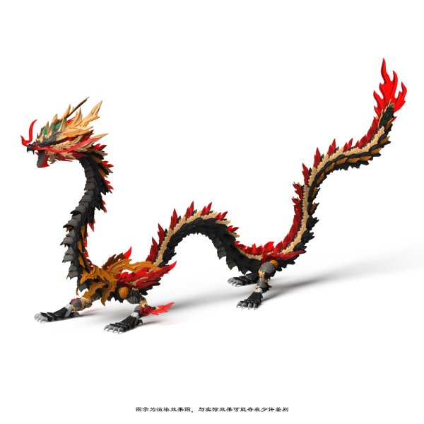 画像13: 神型科技(SHENXING TECHNOLOGY) 真龍シリーズ プラスチックモデルキット (青龍王 / 元龍王 / 白龍王 / 黒龍王)