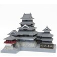 画像2: 【再販】1/200スケール プラスチックキット CASTLE Collection 「国宝 松本城」 (2)