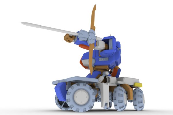 画像11: 5inM 『ウルフファング空牙2001』 1/35スケール TYPE04 神龍（SHINRYU）