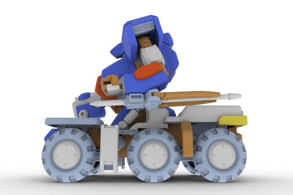 画像16: 5inM 『ウルフファング空牙2001』 1/35スケール TYPE04 神龍（SHINRYU）