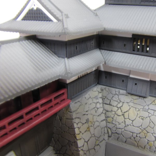 画像4: 【再販】1/200スケール プラスチックキット CASTLE Collection 「国宝 松本城」