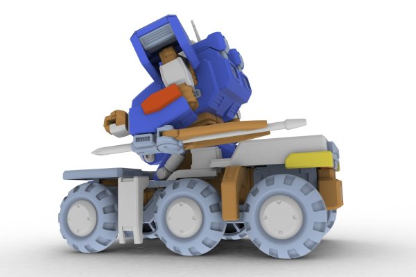 画像17: 5inM 『ウルフファング空牙2001』 1/35スケール TYPE04 神龍（SHINRYU）