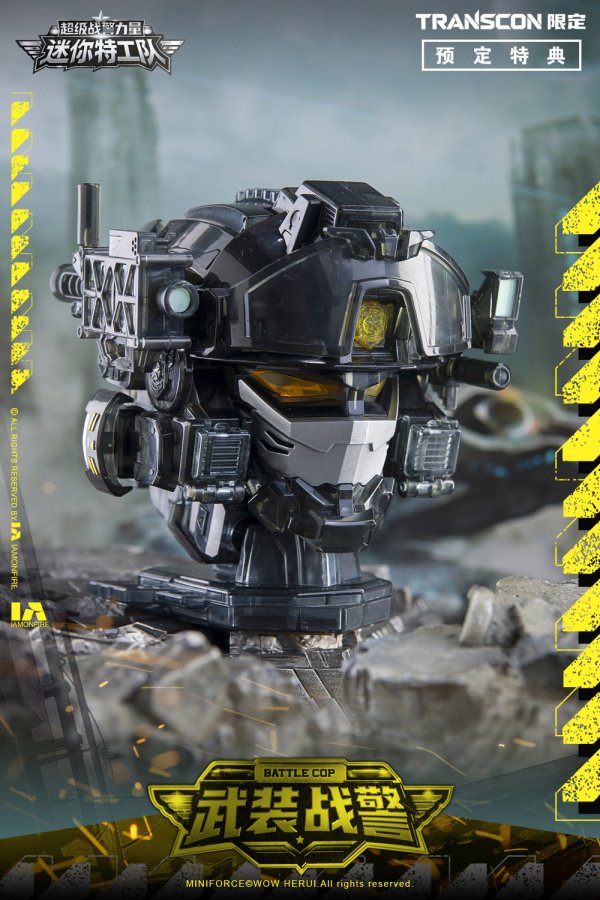 画像19: Mini Force × Transcon SG REX KAIZER D7(エスジー レックス カイザー ディーセブン) 変形可動玩具