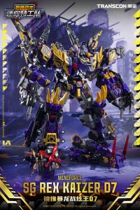Mini Force × Transcon SG REX KAIZER D7(エスジー レックス カイザー ディーセブン) 変形可動玩具