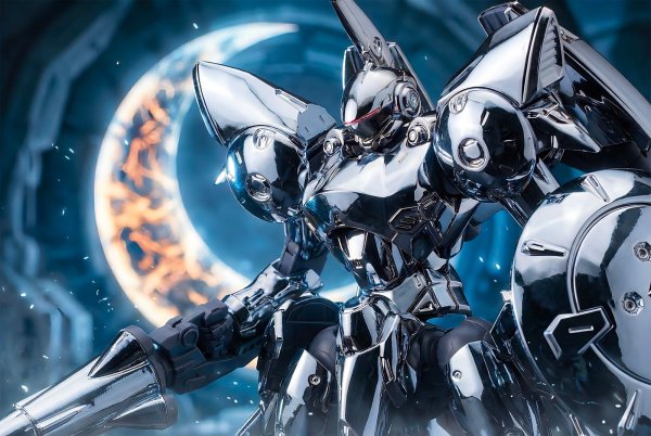 画像8: SHEIK MAINLAND ULTRA ACTION TROOPERシリーズ アクタイオーン 1/144スケールプラスチックモデルキット (ゴールド / シルバー)