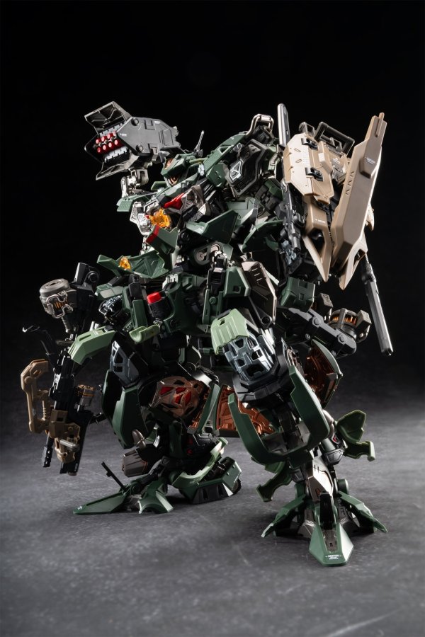 画像3: MOTOR NUCLEAR MNP-CR02A 戟虎II型 突撃型 プラスチックモデルキット