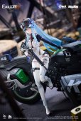 画像25: 核金重構(Nuclear Gold Reconstruction) ドールズフロントライン2:エクシリウム クルカイ-スピードスター 1/12 完成品アクションフィギュア&モーターバイク 1/12 プラスチックキット セット (25)