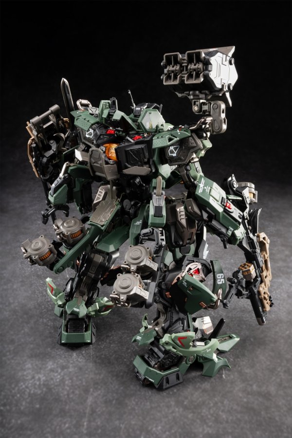 画像4: MOTOR NUCLEAR MNP-CR02A 戟虎II型 突撃型 プラスチックモデルキット
