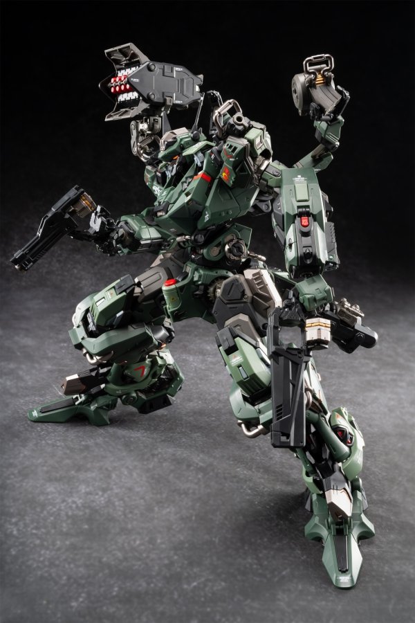 画像9: MOTOR NUCLEAR MNP-CR02A 戟虎II型 突撃型 プラスチックモデルキット