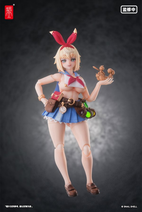 画像3: SNAIL SHELL(蝸之殻) RPGEX-06 冒険者 スネイル 1/12スケール可動フィギュア