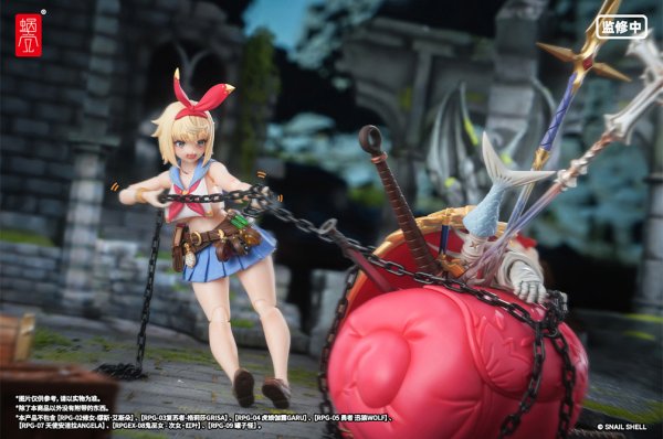 画像16: SNAIL SHELL(蝸之殻) RPGEX-06 冒険者 スネイル 1/12スケール可動フィギュア