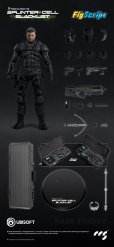 画像1: CCSTOYS FigScriptシリーズ Splinter Cell(スプリンターセル) Sam Fisher(サム・フィッシャー) 1/12スケール可動フィギュア (1)