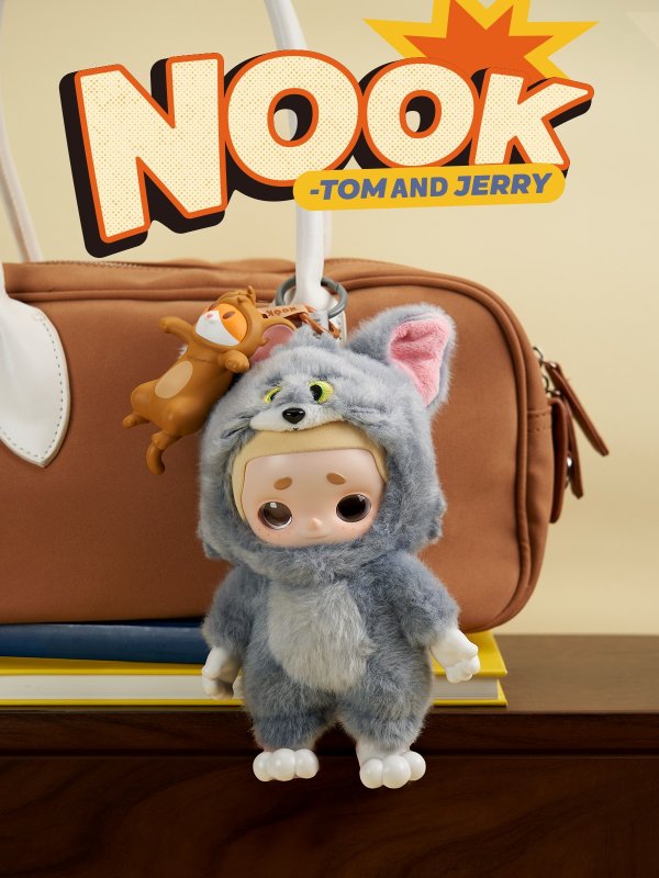 画像5: 52TOYS NOOK×トムとジェリー ぬいぐるみ