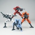 画像25: SHEIK MAINLAND 3 min project(スリーミニッツプロジェクト)シリーズ FENRIR(フェンリル) 1/18スケールプラスチックモデルキット (レッド / オレンジ / ホワイト / 水色) (25)