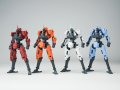 SHEIK MAINLAND 3 min project(スリーミニッツプロジェクト)シリーズ FENRIR(フェンリル) 1/18スケールプラスチックモデルキット (レッド / オレンジ / ホワイト / 水色)