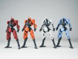 SHEIK MAINLAND 3 min project(スリーミニッツプロジェクト)シリーズ FENRIR(フェンリル) 1/18スケールプラスチックモデルキット (レッド / オレンジ / ホワイト / 水色)
