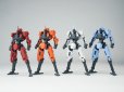画像15: SHEIK MAINLAND 3 min project(スリーミニッツプロジェクト)シリーズ FENRIR(フェンリル) 1/18スケールプラスチックモデルキット (レッド / オレンジ / ホワイト / 水色) (15)