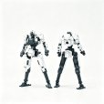 画像18: SHEIK MAINLAND 3 min project(スリーミニッツプロジェクト)シリーズ FENRIR(フェンリル) 1/18スケールプラスチックモデルキット (レッド / オレンジ / ホワイト / 水色) (18)