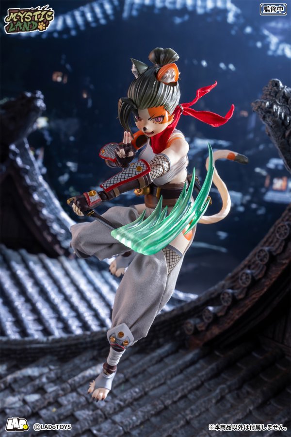 画像7: LADo TOYS ERA-006 Tonia(トニア) 忍者Ver. 1/12スケール可動フィギュア