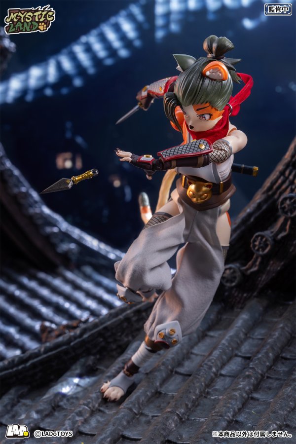 画像10: LADo TOYS ERA-006 Tonia(トニア) 忍者Ver. 1/12スケール可動フィギュア