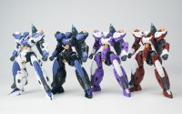SHEIK MAINLAND ULTRA ACTION TROOPERシリーズ Franz-α(フランツアルファ) 1/144スケールプラスチックモデルキット (ホワイト×ブルー / レッド×ホワイト / ブラック×ブルー / パープル×ホワイト)