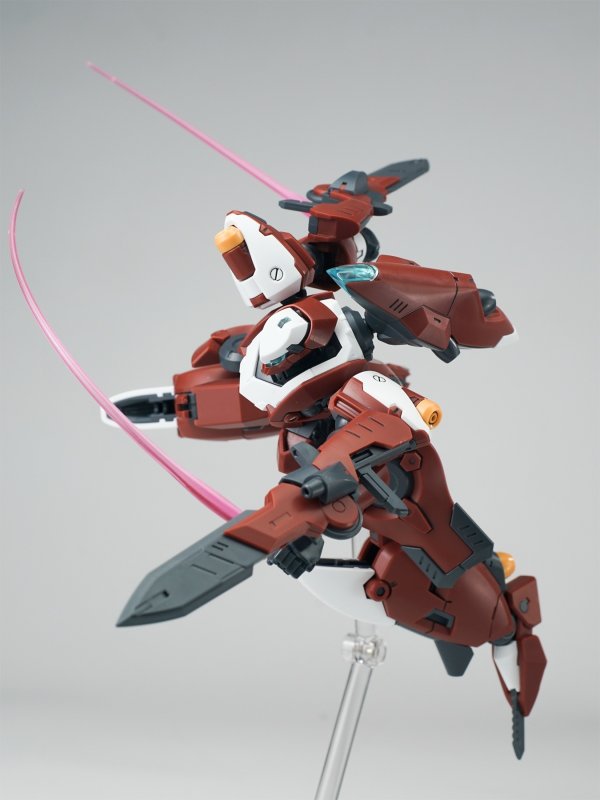 画像18: SHEIK MAINLAND ULTRA ACTION TROOPERシリーズ Franz-α(フランツアルファ) 1/144スケールプラスチックモデルキット (ホワイト×ブルー / レッド×ホワイト / ブラック×ブルー / パープル×ホワイト)