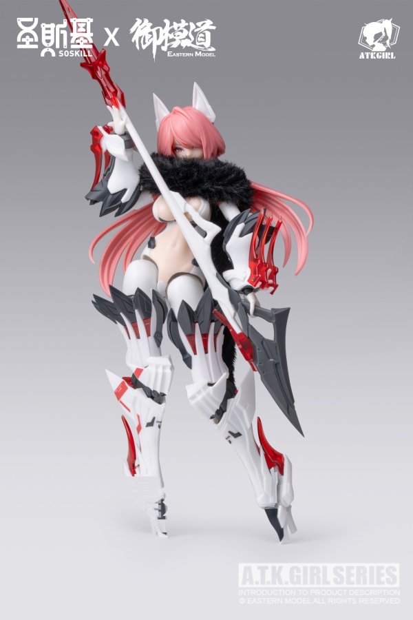 画像11: SOSKILL×EASTERN MODEL 九尾の狐 妲己 1/12スケールプラスチックモデルキット
