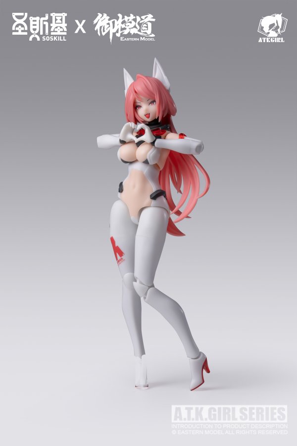 画像5: SOSKILL×EASTERN MODEL 九尾の狐 妲己 1/12スケールプラスチックモデルキット