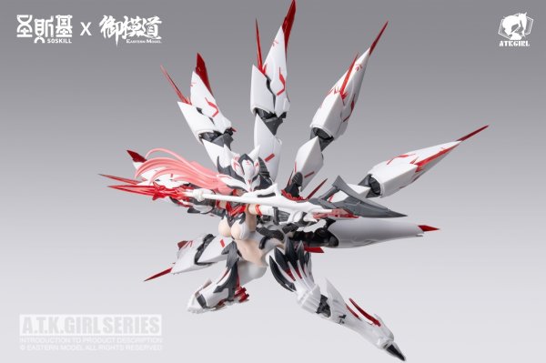 画像17: SOSKILL×EASTERN MODEL 九尾の狐 妲己 1/12スケールプラスチックモデルキット