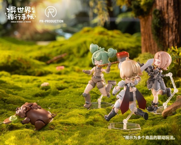 画像14: PR Production 異世界旅行の手帳シリーズ 新人レンジャー レベッカ・ヒル プラスチックモデルキット