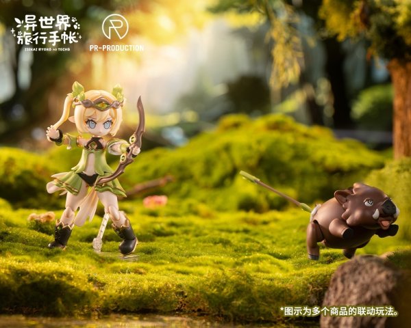 画像12: PR Production 異世界旅行の手帳シリーズ 新人レンジャー レベッカ・ヒル プラスチックモデルキット