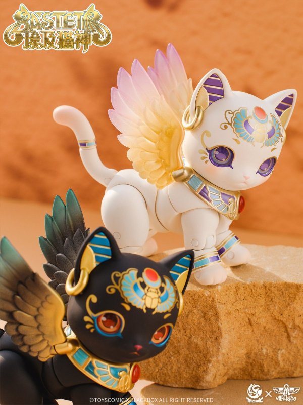 画像19: 【再販】TOYSCOMIC×BLACKBOX Bastet(バステト)ノンスケール 可動フィギュア(ホワイト)