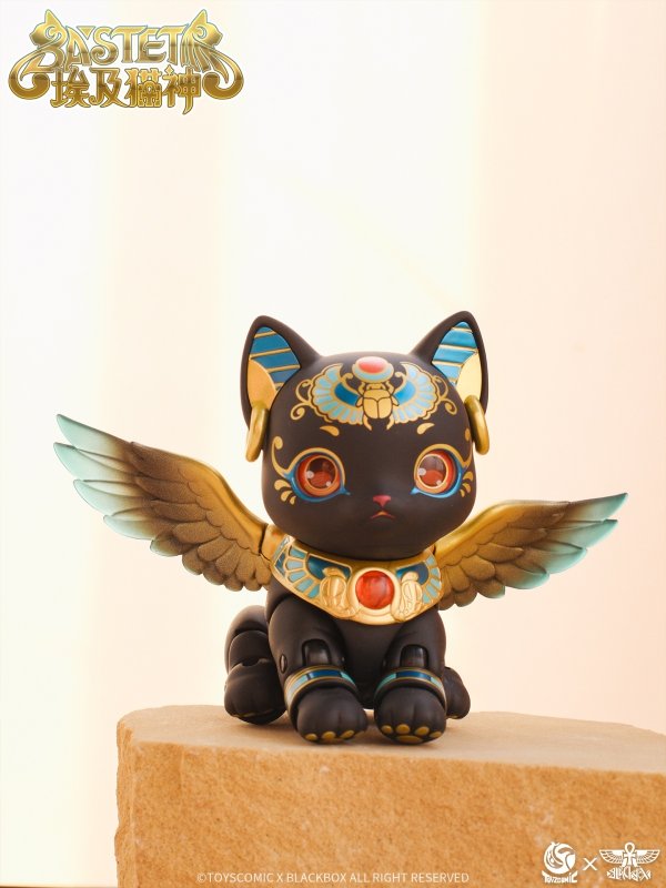 画像2: 【再販】TOYSCOMIC×BLACKBOX Bastet(バステト)ノンスケール 可動フィギュア(ブラック)
