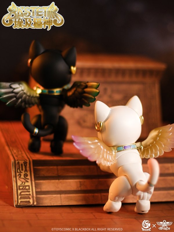 画像25: 【再販】TOYSCOMIC×BLACKBOX Bastet(バステト)ノンスケール 可動フィギュア(ブラック)