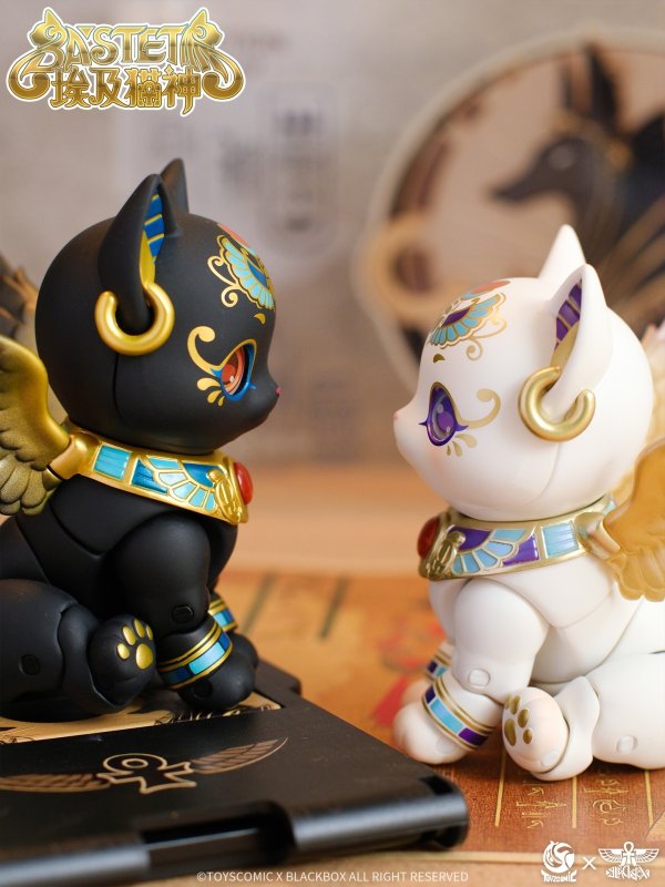 画像15: 【再販】TOYSCOMIC×BLACKBOX Bastet(バステト)ノンスケール 可動フィギュア(ブラック)