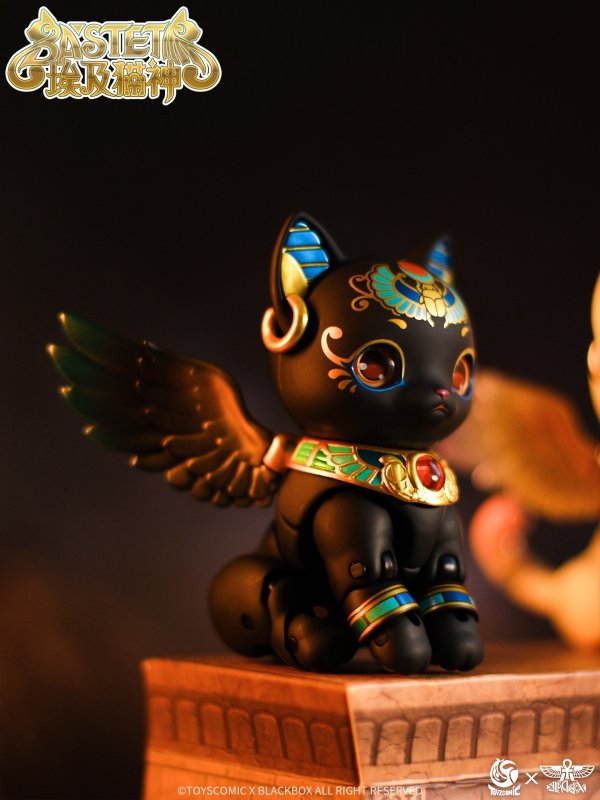 画像6: 【再販】TOYSCOMIC×BLACKBOX Bastet(バステト)ノンスケール 可動フィギュア(ブラック)