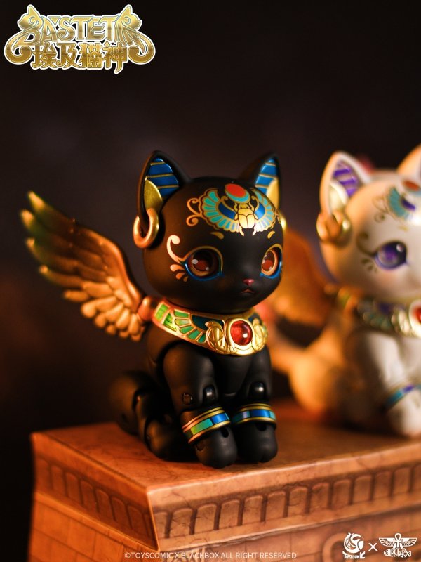 画像8: 【再販】TOYSCOMIC×BLACKBOX Bastet(バステト)ノンスケール 可動フィギュア(ブラック)