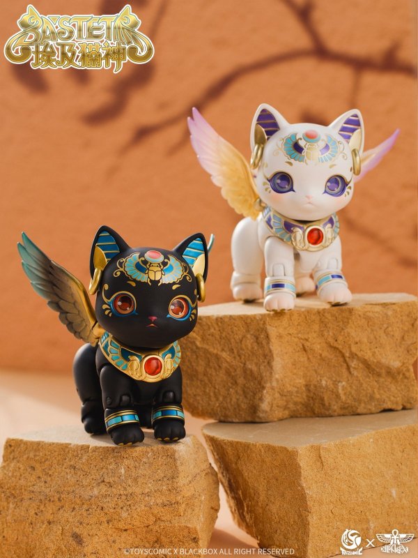 画像18: 【再販】TOYSCOMIC×BLACKBOX Bastet(バステト)ノンスケール 可動フィギュア(ブラック)