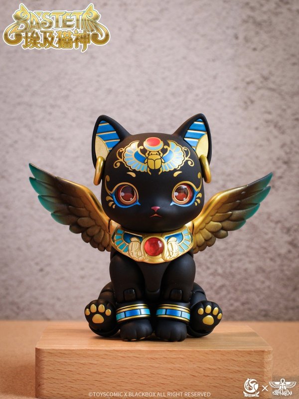 画像1: 【再販】TOYSCOMIC×BLACKBOX Bastet(バステト)ノンスケール 可動フィギュア(ブラック)