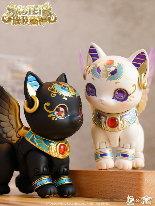 画像8: 【再販】TOYSCOMIC×BLACKBOX Bastet(バステト)ノンスケール 可動フィギュア(ホワイト)