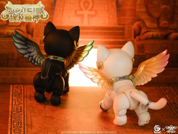 画像31: 【再販】TOYSCOMIC×BLACKBOX Bastet(バステト)ノンスケール 可動フィギュア(ブラック)