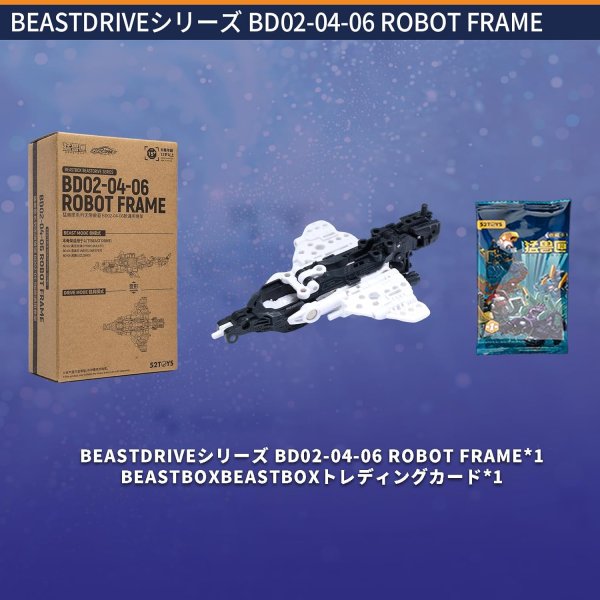 画像1: 52TOYS BEASTBOX BEASTDRIVE BD02-04-06ロボットフレーム