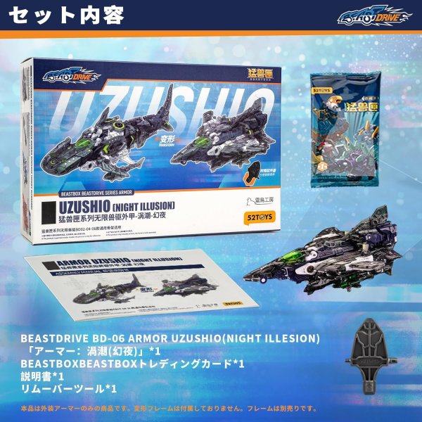 画像16: 52TOYS BEASTBOX BEASTDRIVE BD-06 ARMOR UZUSHIO