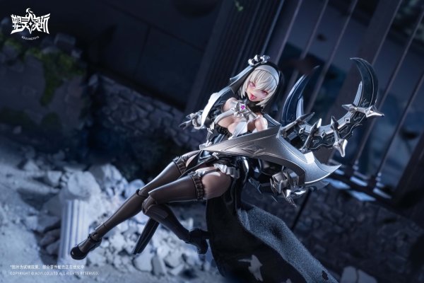 画像22: SOULINGTOYS AUDO・RESTORE HEART(オード・リストアハート)シリーズ SL-AD-02 黒月の罪(こくげつのつみ) プラスチックモデルキット