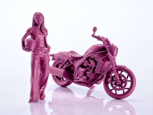 画像4: PLAMAX MF-101 Rider's portrait Honda Rebel 1100 
