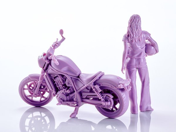 画像3: PLAMAX MF-101 Rider's portrait Honda Rebel 1100 