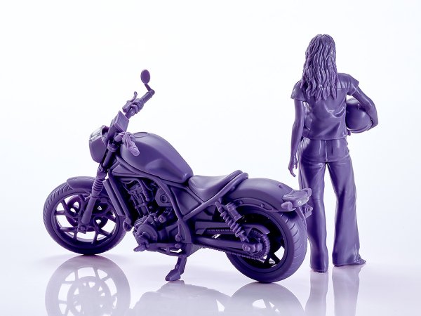 画像7: PLAMAX MF-101 Rider's portrait Honda Rebel 1100 