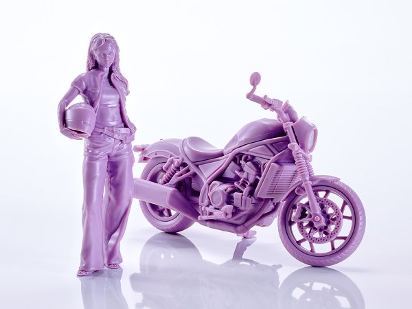 画像2: PLAMAX MF-101 Rider's portrait Honda Rebel 1100 