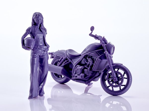 画像6: PLAMAX MF-101 Rider's portrait Honda Rebel 1100 